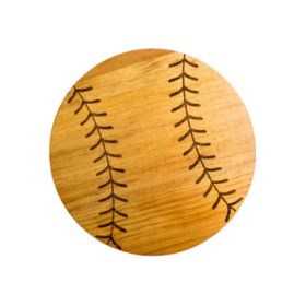 Baseball Wood Board, 13"