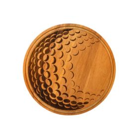 Golf Ball Wood Board, 13"