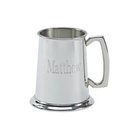 Pewter Tankard With Polished Finish