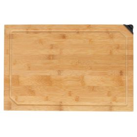 Kitchen Bamboo Cheese Board Set Natural Bamboo Cutting Board (Color: Natural B)