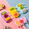 1pc Ice Cream Mold; Handmade DIY Making Ice Ball; Cute Cartoon Grinder; Household Silicone Ice Stick; Ice Ball; Homemade Ice Cube; Cheese Pastry Model