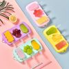 1pc Ice Cream Mold; Handmade DIY Making Ice Ball; Cute Cartoon Grinder; Household Silicone Ice Stick; Ice Ball; Homemade Ice Cube; Cheese Pastry Model