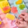 1pc Ice Cream Mold; Handmade DIY Making Ice Ball; Cute Cartoon Grinder; Household Silicone Ice Stick; Ice Ball; Homemade Ice Cube; Cheese Pastry Model