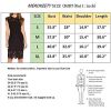 Women's Sleeveless Lace Floral Elegant Cocktail Dress Crew Neck Knee Length for Party