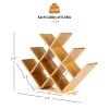 Kitchen Natural Bamboo Products Wine Rack Display Storage Holder  Shelf